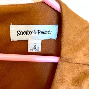 Suede dress perfect for fall